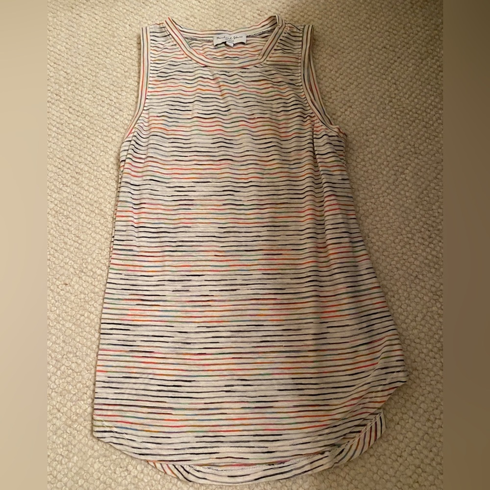 Michael stars striped tank